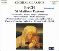 Bach: St Matthew Passion von Helmut Müller-Brühl