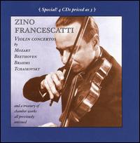 Francescatti plays Violin Concertos by Mozart, Beethoven, Brahms, Tchaikovsky, etc. von Zino Francescatti