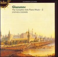 Glazunov: The Complete Solo Piano Music - 2 von Stephen Coombs