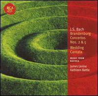 J.S. Bach: Brandenburg Concertos Nos. 2 & 5; Wedding Cantata von James Levine
