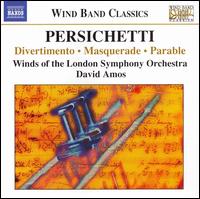 Persichetti: Divertimento; Masquerade; Parable von Various Artists