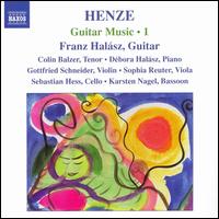 Henze: Guitar Music 1 von Franz Halasz