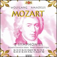 Mozart: 46 Symphonies, Vol. 1 von Alessandro Arigoni
