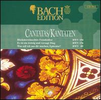 Bach Edition: Cantatas BWV 194, BWV 176 & BWV 89 von Pieter Jan Leusink