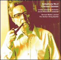 Robert Simpson: Symphony No. 3; Clarinet Quintet von Various Artists