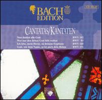 Bach Edition: Cantatas BWV 192, BWV 93, BWV 145, BWV 171 von Pieter Jan Leusink