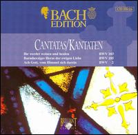 Bach Edition: Cantatas BWV 103, BWV 185, BWV 2 von Pieter Jan Leusink