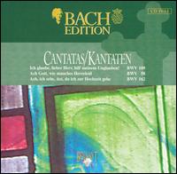 Bach Edition: Cantatas BWV 109, BWV 58 & BWV 162 von Pieter Jan Leusink