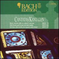 Bach Edition: Cantatas BWV 73, BWV 125 & BWV 157 von Pieter Jan Leusink