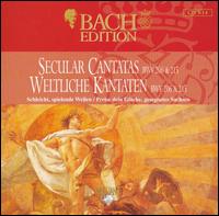 Bach Edition: Secular Cantatas BWV 206 & 215 von Peter Schreier