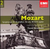 Mozart: Symphonies Nos. 32, 35 "Haffner", 36 "Linz", 41 "Jupiter" von Daniel Barenboim