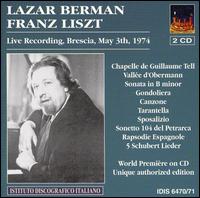 Lazar Berman plays Franz Liszt von Lazar Berman