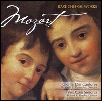 Mozart: Rare Choral Works von Gloriae Dei Cantores