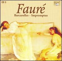 Fauré: Barcarolles; Impromtus von Jean-Philippe Collard