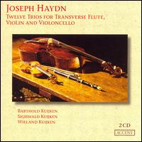 Joseph Haydn: Twelve Trios for Transverse Flute, Violin and Violoncello von Various Artists