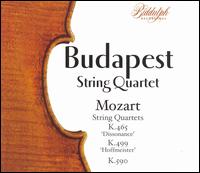 Mozart: String Quartets Nos. K. 465 , K. 499 & K. 590 von Budapest Quartet