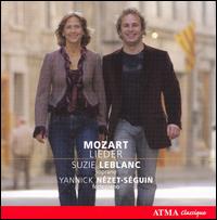 Mozart: Lieder von Suzie LeBlanc