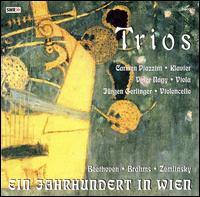 Viola Trios by Beethoven, Brahms & Zemlinsky von Vidor Nagy