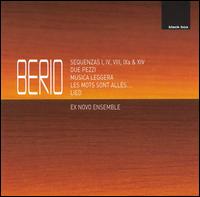 Luciano Berio: Sequenzas; Due Pezzi; Musica Leggera; etc. von Ex Novo Ensemble