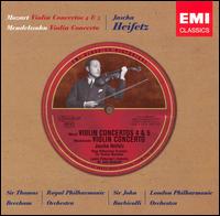Mozart: Violin Concertos Nos. 4 & 5; Mendelssohn: Violin Concerto in E minor, Op. 64 von Jascha Heifetz