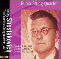 Shostakovich: The Complete String Quartets, Vol. 3 von Rubio String Quartet