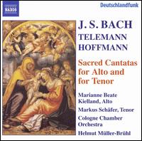 Bach, Telemann, Hoffmann: Sacred Cantatas for Alto & Tenor von Helmut Müller-Brühl