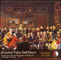Evaristo Felice Dall'Abaco: Sonate Op. 1 & 3 von Giorgio Sasso