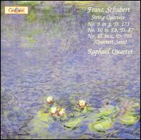 Franz Schubert: String Quartets No. 9, No. 10, No. 12 von Raphael Quartet