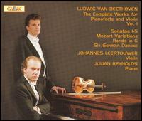 Ludwig van Beethoven: The Complete Works for Pianoforte and Violin, Vol. 1 von Johannes Leertouwer
