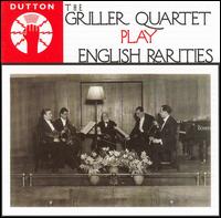 The Griller Quartet Play English Rarities von Griller String Quartet