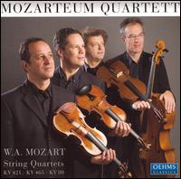 Mozart String Quartets K. 421, 465 & 80 von Dieter Oehms