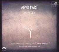 Arvo Pärt: Da Pacem von Estonian Philharmonic Chamber Choir