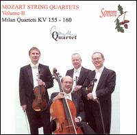 Mozart: Milan Quartets, K. 155-160 von Coull String Quartet