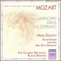 Mozart: Unknown Arias for Soprano von Dieter Klöcker