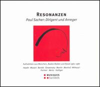 Resonanzen von Paul Sacher