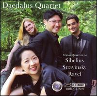 Sibelius, Stravinsky, Ravel: String Quartets von Daedalus String Quartet