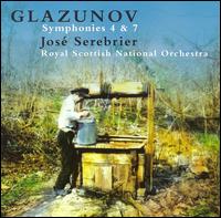 Glazunov: Symphonies 4 & 7 von José Serebrier