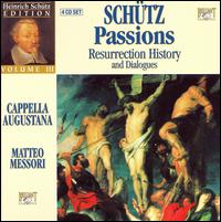 Schütz: Passions; Resurrection History; Dialogues [Box Set] von Cappella Augustana