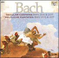 Bach: Secular Cantatas, BWV 205 & 207 von Peter Schreier