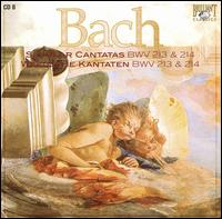 Bach: Secular Cantatas, BWV 213 & 214 von Peter Schreier