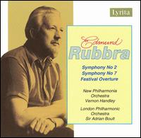 Edmund Rubbra: Symphonies Nos. 2 & 7; Festival Overture von New Philharmonia Orchestra