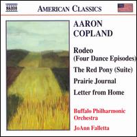 Copland: Rodeo; The Red Pony; Prairie Journal; Letter from Home von JoAnn Falletta