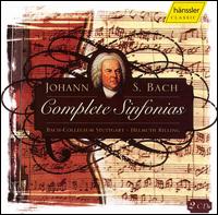 Johann S. Bach: Complete Sinfonias von Helmuth Rilling