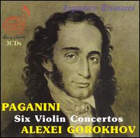 Paganini: Six Violin Concertos von Alexei Gorokhov