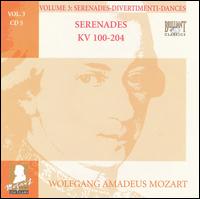 Mozart: Complete Works, Vol. 3 - Serenades, Divertimenti, Dances, Disc 5 von Jiri Malat