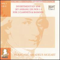 Mozart: Complete Works, Vol. 3 - Serenades, Divertimenti, Dances, Disc 11 von Various Artists