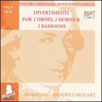 Mozart: Complete Works, Vol. 3 - Serenades, Divertimenti, Dances, Disc 15 von Various Artists