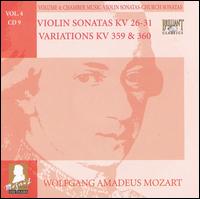 Mozart: Complete Works, Vol. 4 - Chamber Music, Violin Sonatas, Church Sonatas, Disc 9 von Various Artists