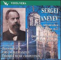 Taneyev: Chamber Works von Various Artists