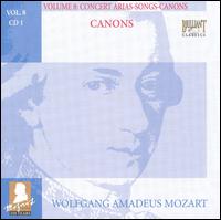 Mozart: Complete Works, Vol. 8 - Concert Arias, Songs, Canons, Disc 1 von Various Artists